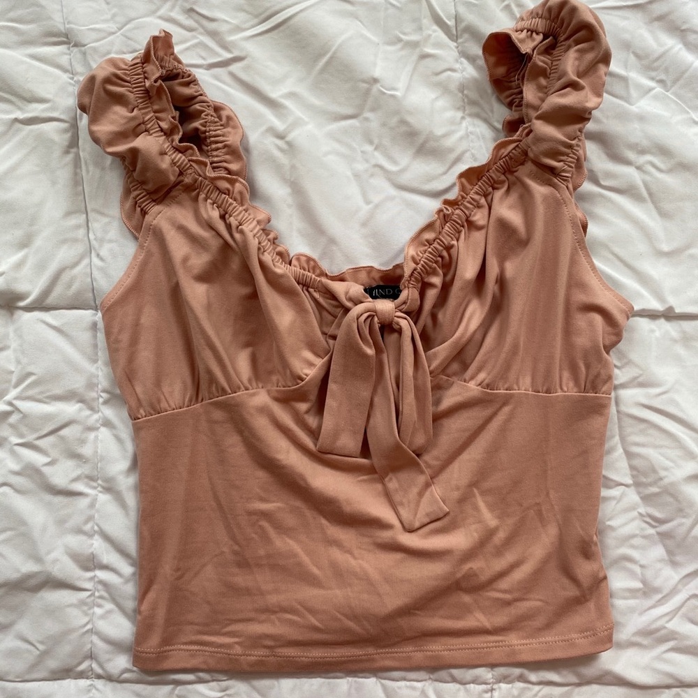 Tie Front Top